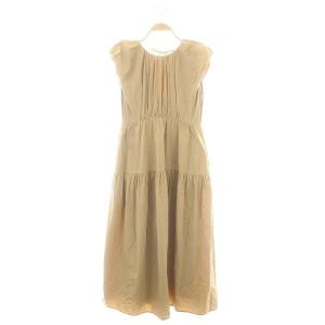 22SS ブロードショルダーワンピース BROAD SHOULDER ONE PIECE ロング丈 マキシ丈
