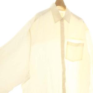 TODAYFUL 23SS Silky Pocket Shirts シャツ 長袖 F ベージュ