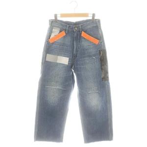 エヌハリウッド ダクトテープデニムパンツ ×Lee ジーンズ ボトムス ジップフライ コットン 36 