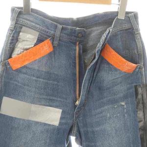 N.HOOLYWOOD エヌハリウッド ダクトテープデニムパンツ ×Lee ジーンズ ボトムス ジップフライ コットン 36 
