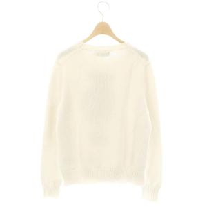 POLO RALPH LAUREN ポロベアコットンクルーネックセーター M ホワイト