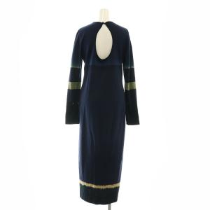 Mame Kurogouchi 23SS Shibori Tie-Dyed Cotton Jersey Dress