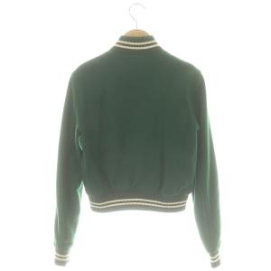 RUGBY RALPH LAUREN ワッペンブルゾン アウター フロントボタン ウール XXS 緑 グリーン