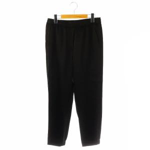 24AW Garden Satin Illy パンツ テーパード イージー 40 黒 /HK OS