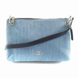 ショルダーバッグ デニム 青 ブルー 91458