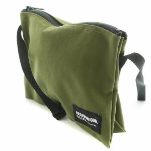 NEIGHBORHOOD MINI RECTANGLE BAG ミニレクタングルバッグ ショルダーバッグ ナイロン ロゴ F カーキ