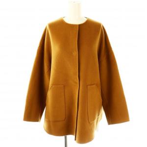 23AW ハミルトンリバークルーネックコート 36 キャメル