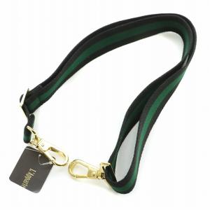 GOOD GRIEF! Border belt ボーダーベルト F 黒 ブラック 緑 グリーン タグ付き