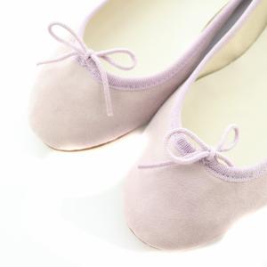 Repetto バレエシューズ スウェード 薄紫 39 OS