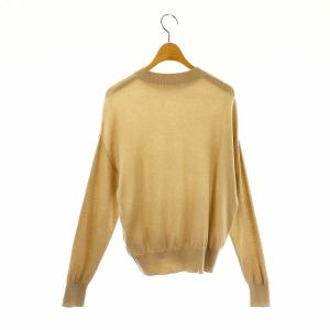 DES PRES 23SS カシミヤシルク モックネックプルオーバー ニット 長袖 F ベージュ /HK OS