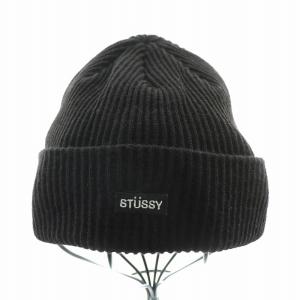 STUSSY small patch watch cap beanie スモールパッチウォッチキャップビーニー ニット帽 帽子 ロゴ S