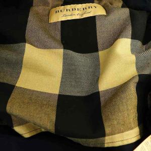 BURBERRY LONDON スタンドカラーナイロンジャケット XS ネイビー