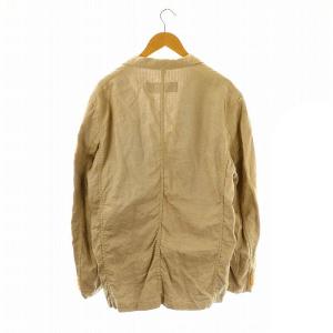 COMME des GARCONS AD2004 テーラードジャケット リネン 3B L ベージュ HO-J074