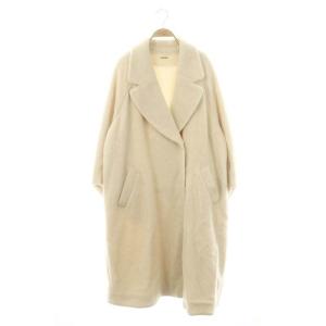 23AW シャギーコクーンコート アウター 0 アイボリー