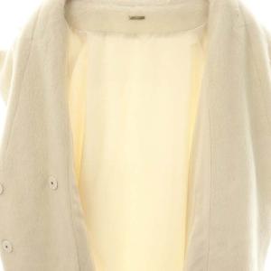 SNIDEL 23AW シャギーコクーンコート アウター 0 アイボリー