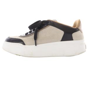 レザー スニーカー 36 グレー /SR10