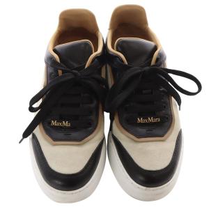 Max Mara レザー スニーカー 36 グレー /SR10