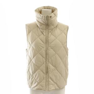 The Cube パッカブル ダウンベスト 34 ライトベージュ