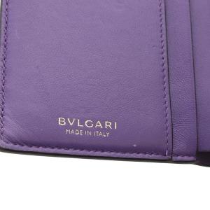 BVLGARI セルペンティ フォーエバー ラージウォレット グリーン パープル 291854