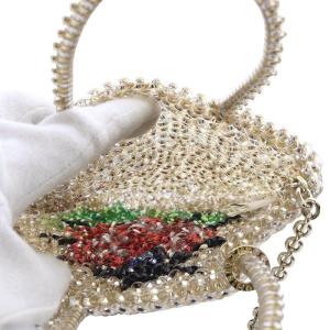 ANTEPRIMA フェイラー スクエア スモール シルバーゴールド テントウ虫 ワイヤーバッグ