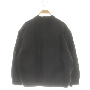 To b. by agnes b. 24SS WN67 BLOUSON ミリタリーブルゾン ジャケット 36 ブラック /DF OS