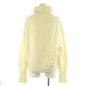 IENA 23AW ドルマンハイネックプルオーバー ニット 長袖 白 ホワイト /HK OS