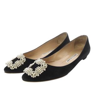 Hangisi パンプス 37 ブラック