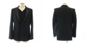 ANN DEMEULEMEESTER ウール 3ピース セットアップ XXS ブラック