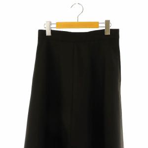 Deuxieme Classe PEEP スカート ロング丈 マキシ丈 フレア 36 黒 ブラック