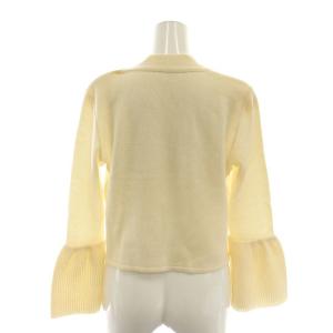 FOXEY BOUTIQUE 36534 ニットカーディガン カシミヤ 38 オフホワイト