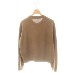 MUSE de Deuxieme Classe 23AW WISH クルーネック カーディガン ニット 長袖 ブラウン /DF OS SH