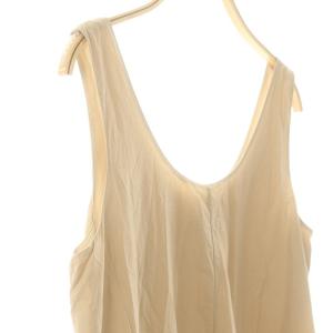 Theory 24SS Soft Lawn Scoop Tank DR ドレス ノースリーブ ワンピース ロング S
