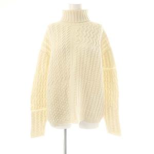MERCER WOOL CASH MIX CABLE TNECK ニット セーター 長袖 タートルネック