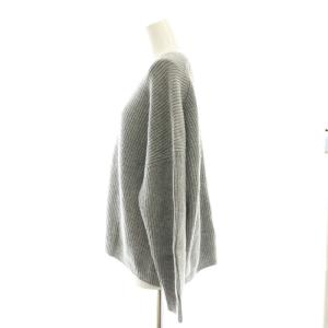 Theory 23AW OS VNECK PO LANA CASH セーター ニット 長袖 カシミヤ S グレー
