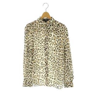 23SS CLASSIC LEOPARD OS BLOUSE ブラウス シャツ 長袖 ヒョウ柄 レオパード