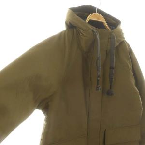 Theory Project 23AW Cyber Poly WC303 中綿コート アウター フード S カーキ /ES