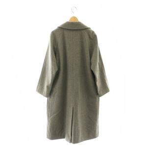 MARGARET HOWELL ウール チェスターコート アウター ロング 1 グレー