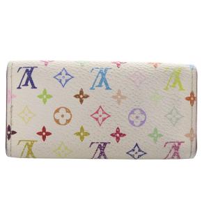 LOUIS VUITTON モノグラム マルチカラー ミュルティクレ4 キーケース 4連 ホワイト M93731 /YO1 OH