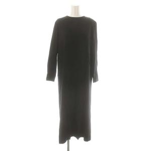 NEW SAXONY LISSY ワンピース ウール 038 黒 /MI OS