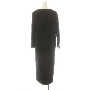 theory luxe NEW SAXONY LISSY ワンピース ウール 038 黒 /MI OS