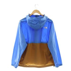 THE NORTH FACE コンパクトジャケット パーカー ジップアップ S ブルー ブラウン NP72230