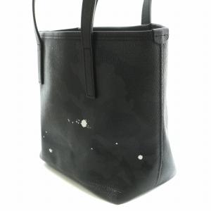 GENTIL BANDIT トートバッグ ハンドバッグ ペイント加工 カモフラージュ柄 カモフラ 黒 ブラック