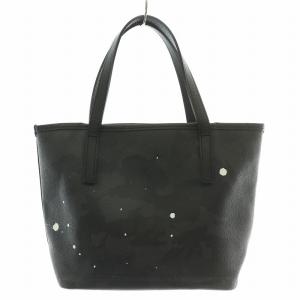 GENTIL BANDIT トートバッグ ハンドバッグ ペイント加工 カモフラージュ柄 カモフラ 黒 ブラック