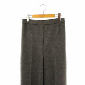 Theory 24AW Neo Smooth Jersey Wide Pull On FL パンツ ワイド ウール P グレー
