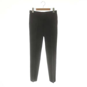 23AW Sleek Flannel Treeca Pull On GB パンツ スラックス 00 ブラック