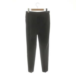 Theory 23AW Sleek Flannel Treeca Pull On GB パンツ スラックス 00 ブラック