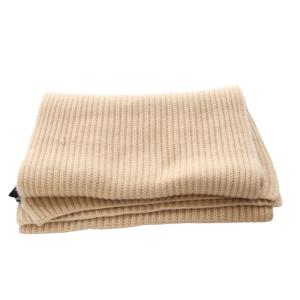 GUCCI カシミヤ ケーブルマフラー ニット べージュ /SR11 OH