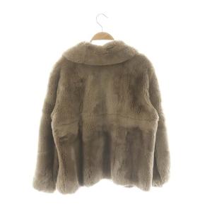 OLD ENGLAND レッキスファージャケット 36 グレージュ /HK OS