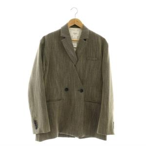 コンバーチブルヘリンボーンジャケット CONVERTIBLE HERRINGBONE JACKET ノーカラー
