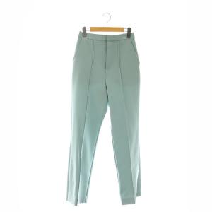 フレアスリットパンツ 36 青 ブルー /KO OS